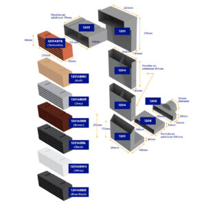 Telescopic Underfloor Vent Accessories