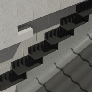 Everdry Stepped Cavity Trays for Blockwork – Lead Attached